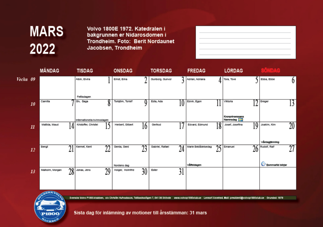 Kalender 2022 - Bild 2