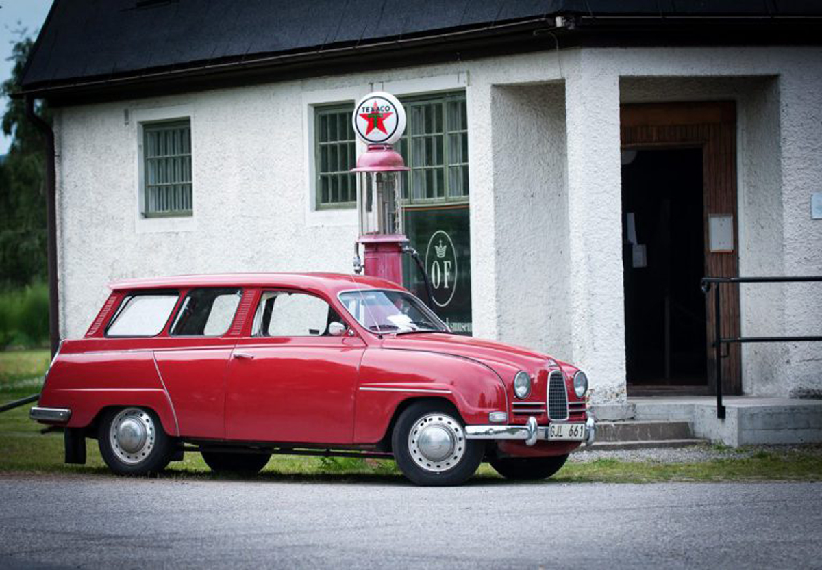 Motorträffen på Olofsfors Bruk